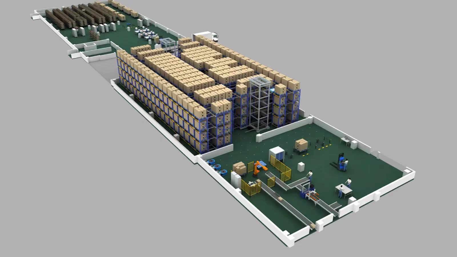 【兆恒機(jī)械】菜鳥在浙江建設(shè)“無人糧倉”，引入機(jī)械臂、AGV機(jī)器人、四向穿梭車